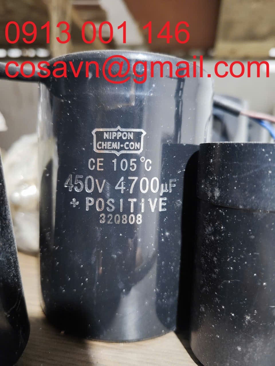 Tụ điện nhôm điện phân Nippon Chemi-Con